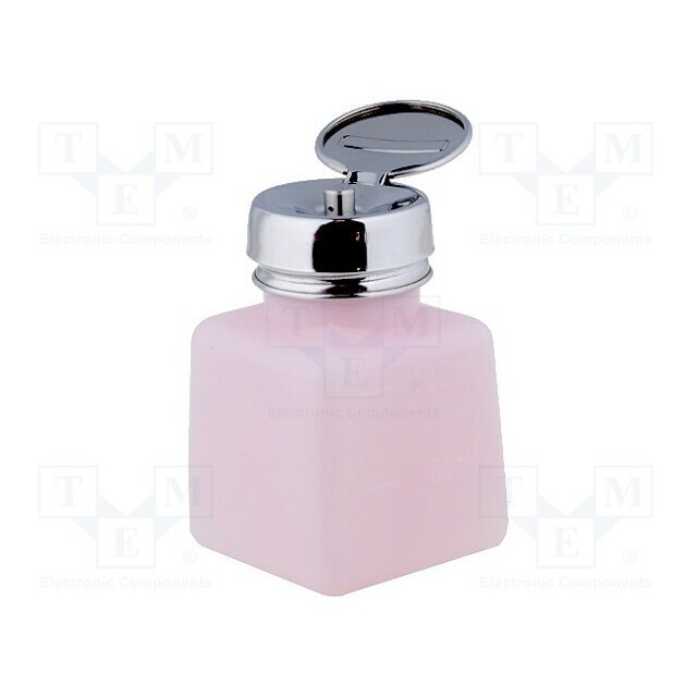 IDEAL-TEK Dosing bottle; ESD; 120ml; pink