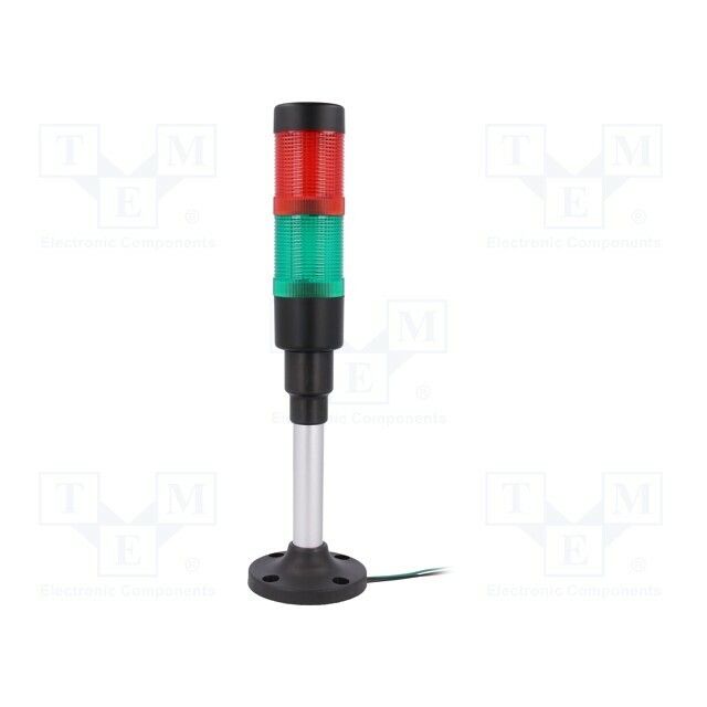 ONPOW Signalling column; red/green; LED; 230VAC