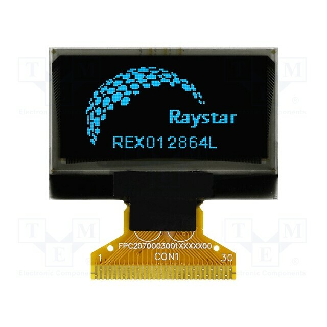 RAYSTAR OPTRONICS Display: OLED; graphical; 1
