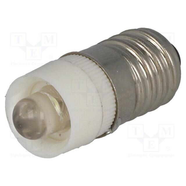 BRIGHTMASTER LED lamp; E10; white; 12VDC