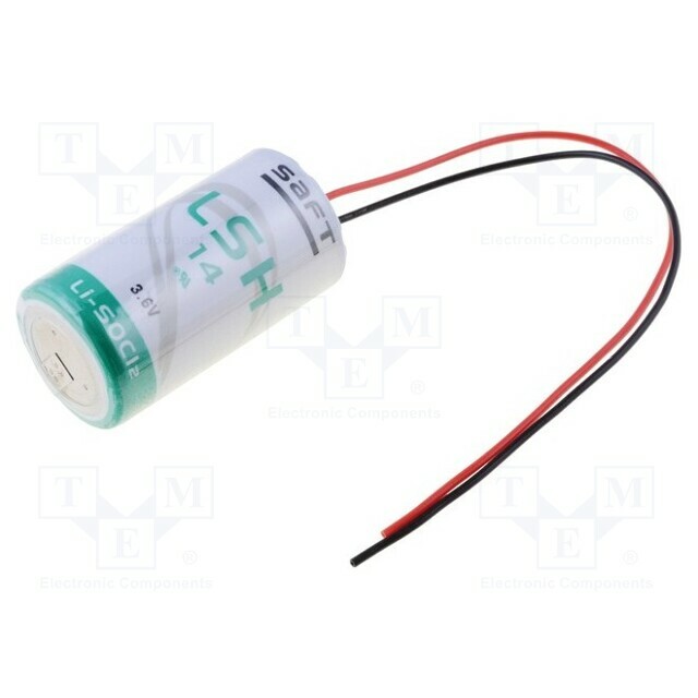 Battery: lithium; C; 3.6V; 5800mAh