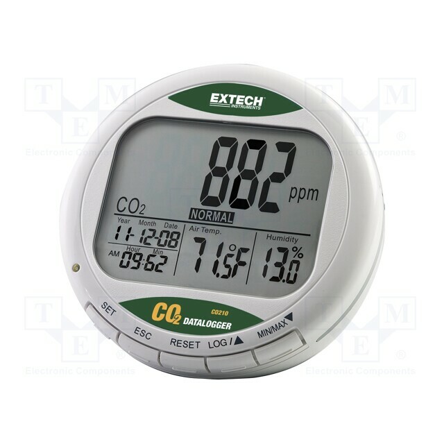 EXTECH Meter: CO2, temperature and humidity