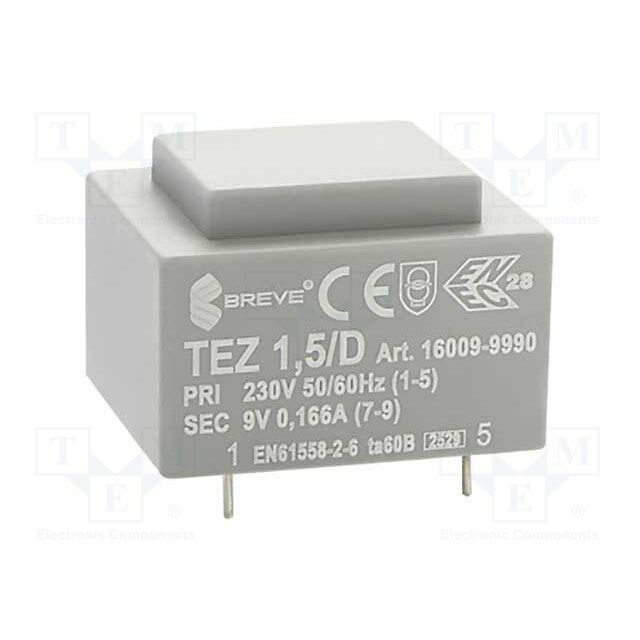 BREVE TUFVASSONS Transformer: encapsulated; 1.5VA