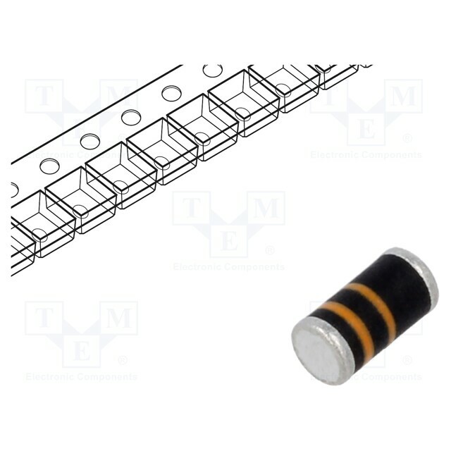 VISHAY Diode: Schottky rectifying; DO213AB,GL41