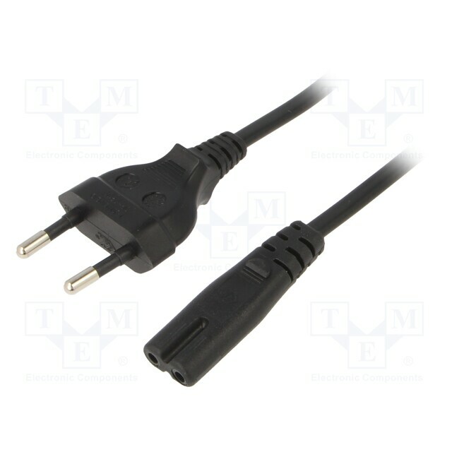 Cable; H03VVH2-F; 2x0.75mm2; CEE 7/16