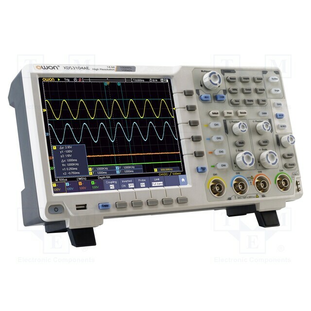 OWON Oscilloscope: digital; Ch: 4; 100MHz