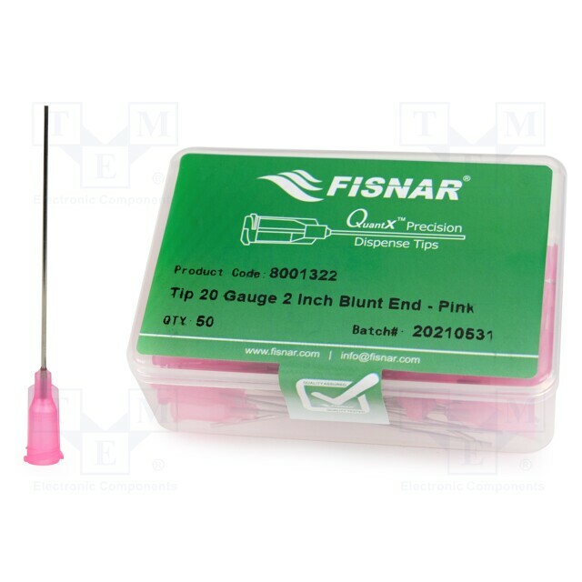 FISNAR Needle: steel; 2"; Size: 20