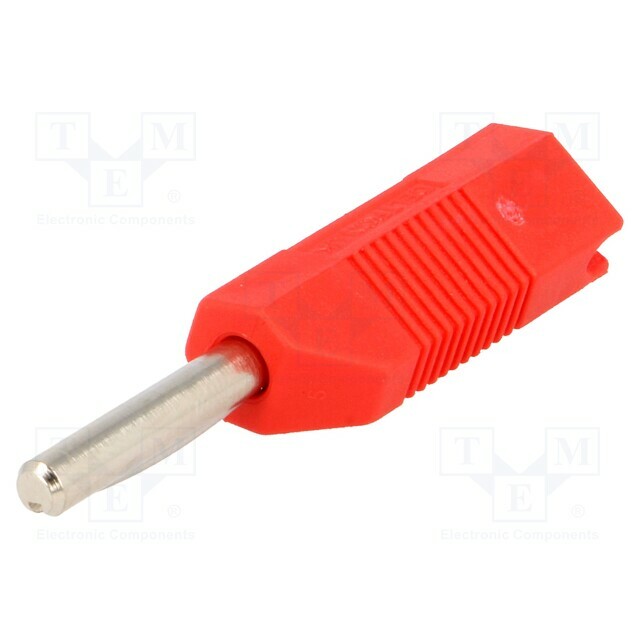 DELTRON Laboratory connector: 4mm banana; plug
