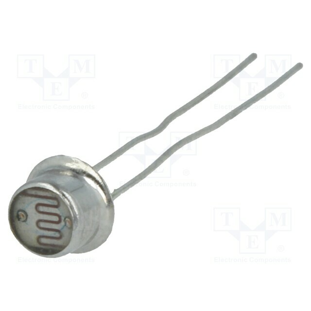 TOKEN Photoresistor; 90mW; 5÷10kΩ; 540nm; THT