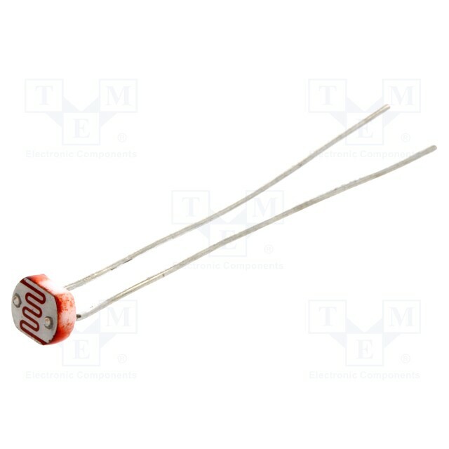 TOKEN Photoresistor; 90mW; 5÷10kΩ; 540nm; THT