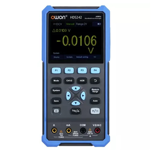 OWON Portable oscilloscope; 40MHz; 8bit; LCD
