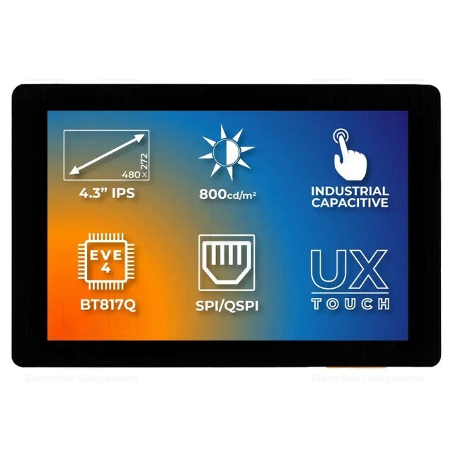 RIVERDI Display: TFT; 4.3"; 480x272