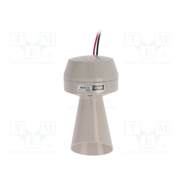 QLIGHT Signaller: sound; horn; 24VDC; 100dB(d=1m)