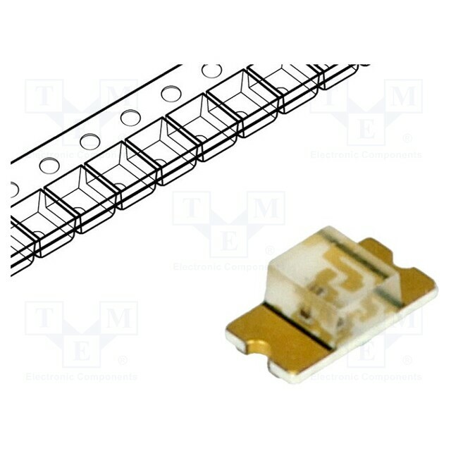 LITEON LED; red; SMD; 1206; 18÷54mcd