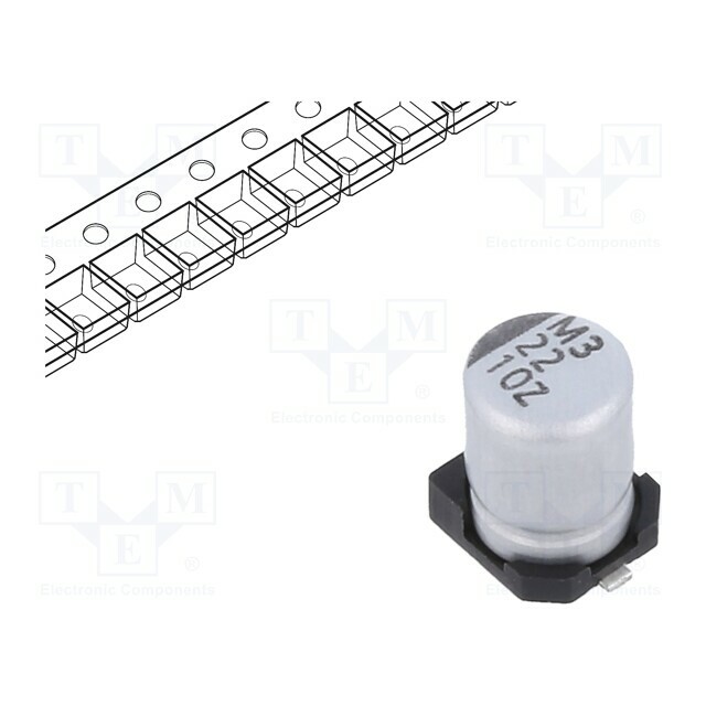VISHAY Capacitor: electrolytic; low ESR; SMD