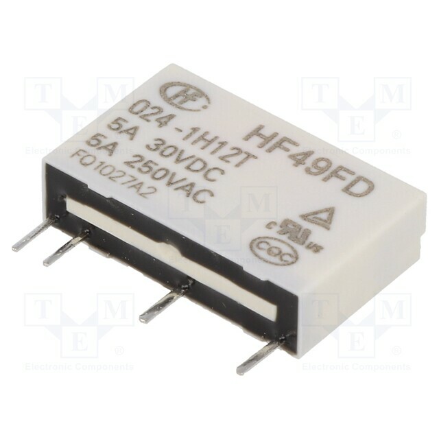 HONGFA RELAY Relay: electromagnetic; Ucoil: 24VDC