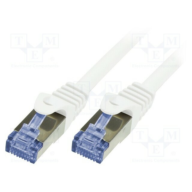 LOGILINK Patch cord; S/FTP; Cat 6a