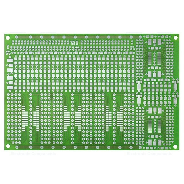 SOLDER PEAK Board: universal; single sided