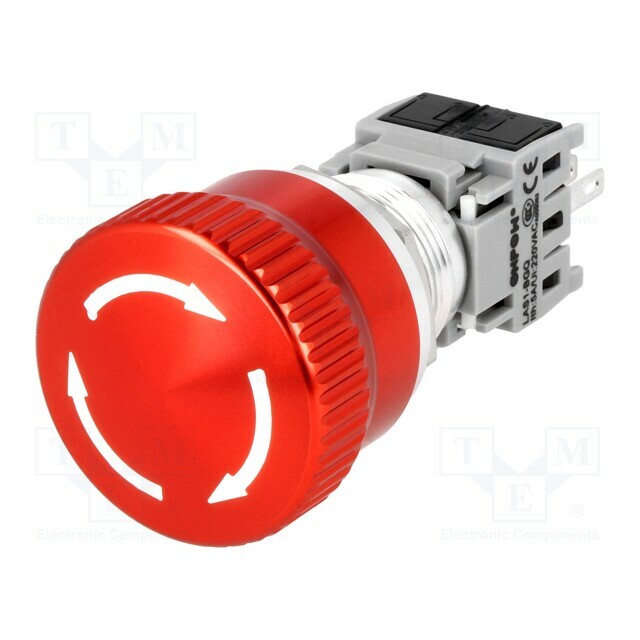 ONPOW Switch: vandal resistant; Pos: 2