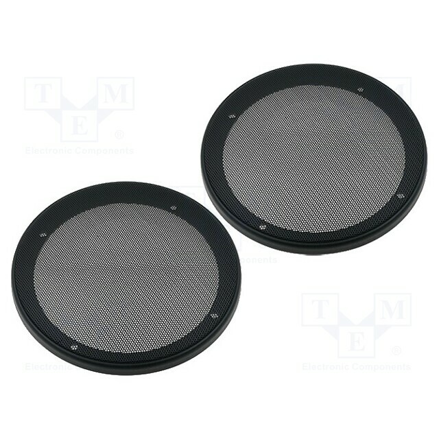 PER.PIC. Loudspeaker grille; 165mm; metal