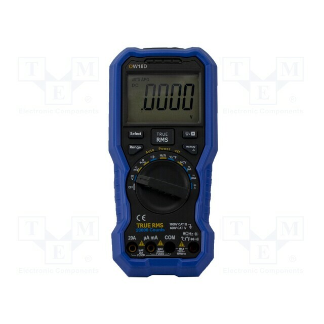 OWON Digital multimeter; LCD; 4,5