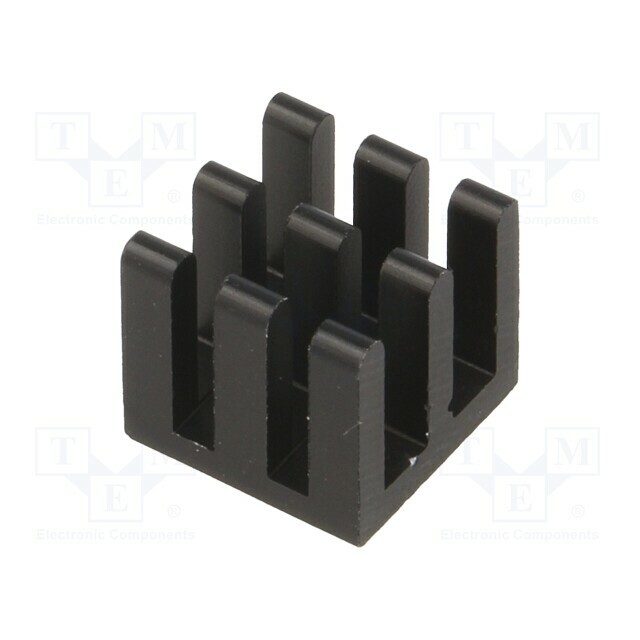 FISCHER ELEKTRONIK Heatsink: extruded; black; L: