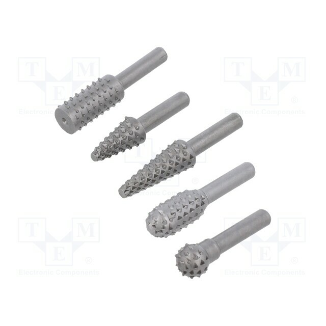 MEGA Rotary burr; for metal; cylindrical