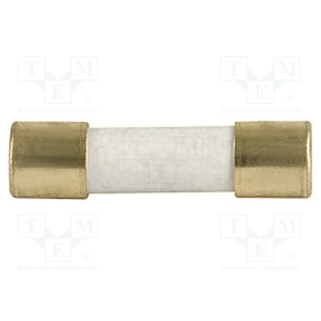 SCHURTER Fuse: fuse; 5x20mm; ceramic,cylindrical