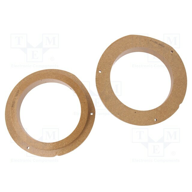 4CARMEDIA Spacer ring; MDF; 165mm; Mercedes
