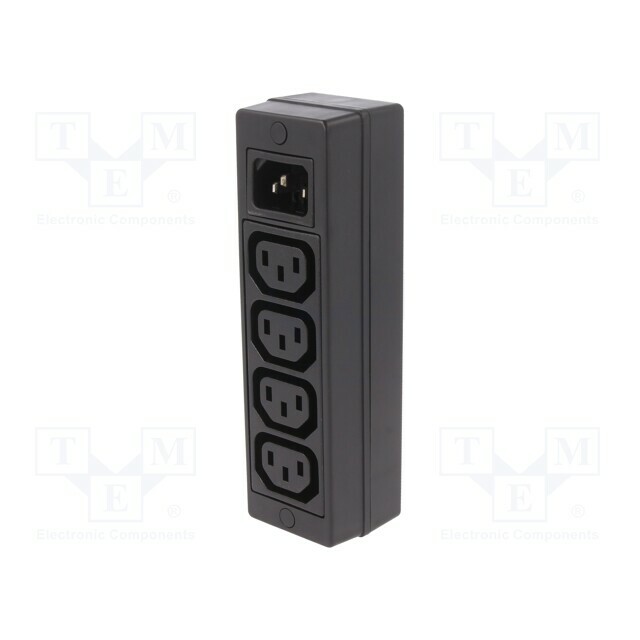 BULGIN Connector: AC supply; splitter; 10A