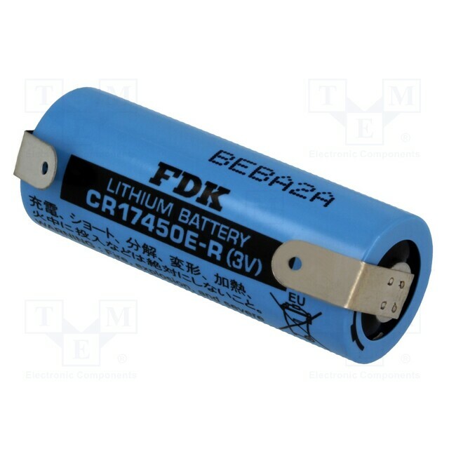FDK Battery: lithium; 4/5A,CR8L; 3V