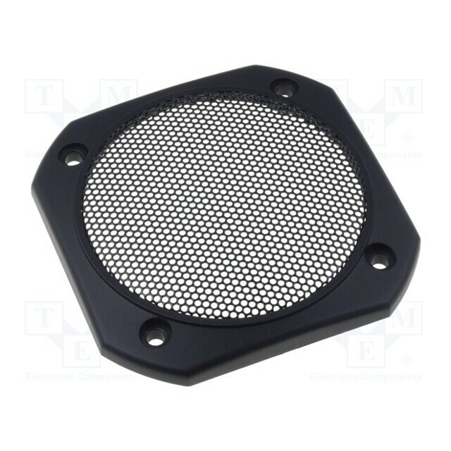 VISATON Loudspeaker grille; 86x86x8.5mm; polycarbonate