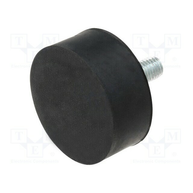 ELESA+GANTER Vibroisolation foot; Ø: 50mm; H: