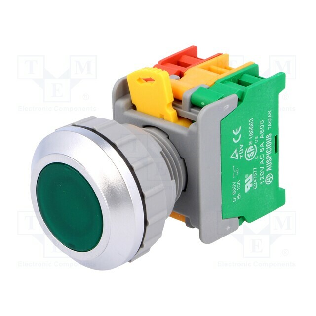 AUSPICIOUS Switch: push-button; 30mm; Stabl.pos: