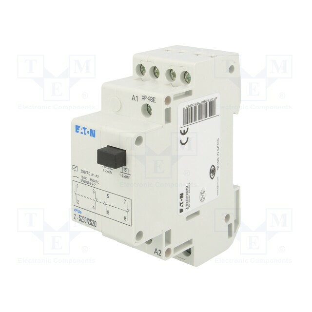 EATON ELECTRIC Relay: installation; bistable,impulse