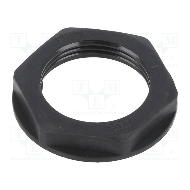 BM GROUP Nut; M25; polyamide; black