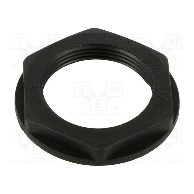 HELLERMANNTYTON Nut; M32; polyamide 66; black