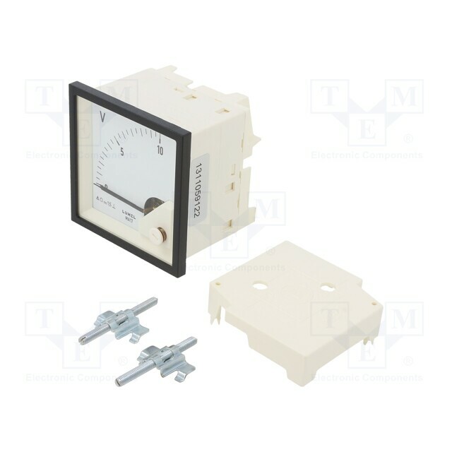 LUMEL Voltmeter; on panel; VDC: 0÷10V