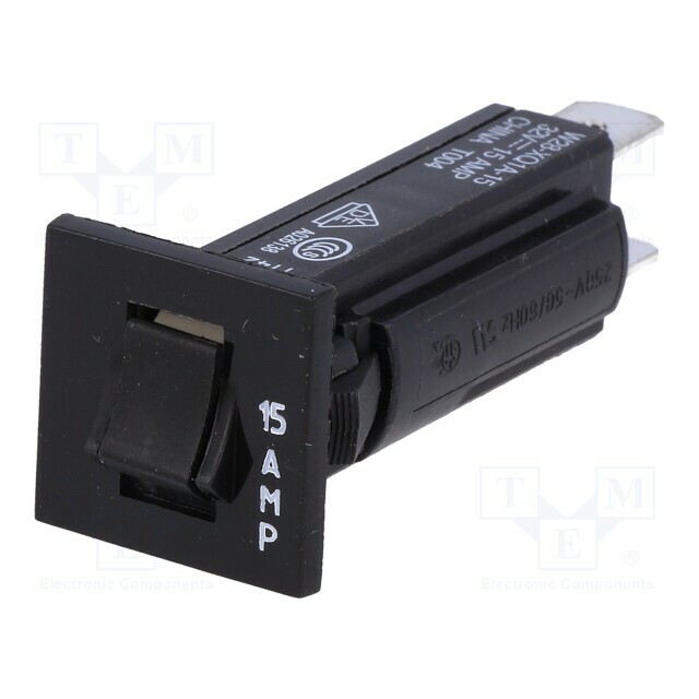 TE CONNECTIVITY Circuit breaker; Urated: 250VAC