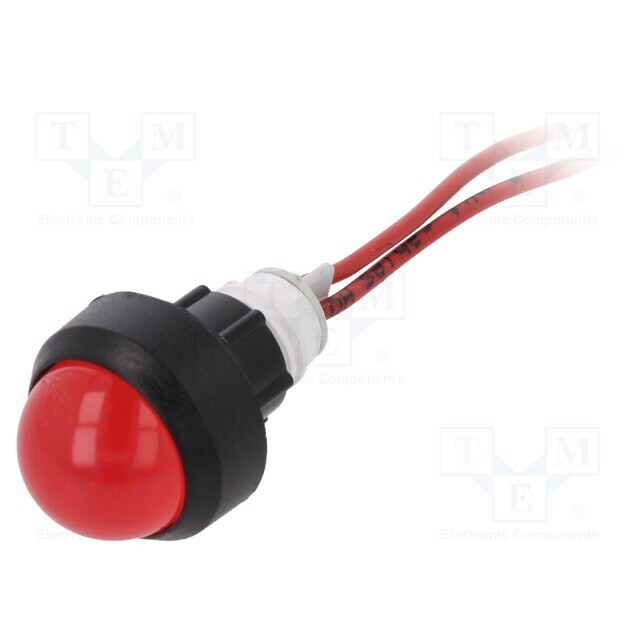 POLAM-ELTA Indicator: LED; prominent; red; 230VAC
