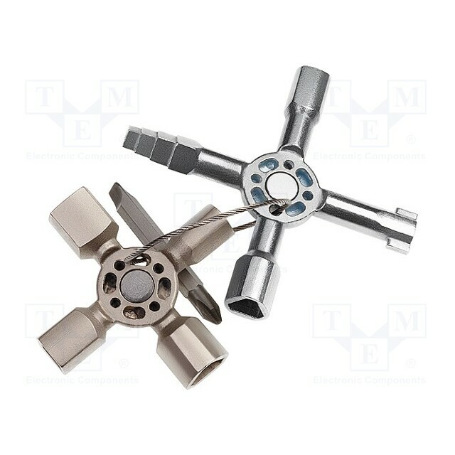 KNIPEX Wrench; for control cabinets; TwinKey®