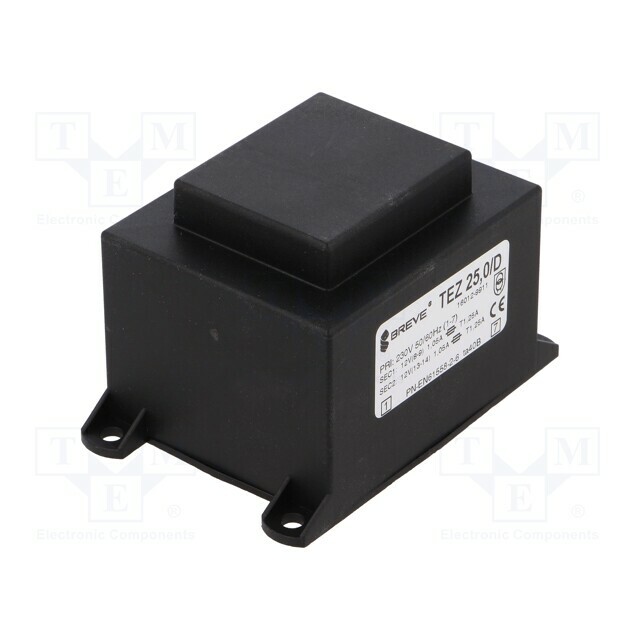 BREVE TUFVASSONS Transformer: encapsulated; 25VA; 230VAC