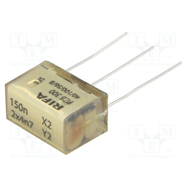 KEMET Filter: anti-interference; Cx: 150nF; Cy: