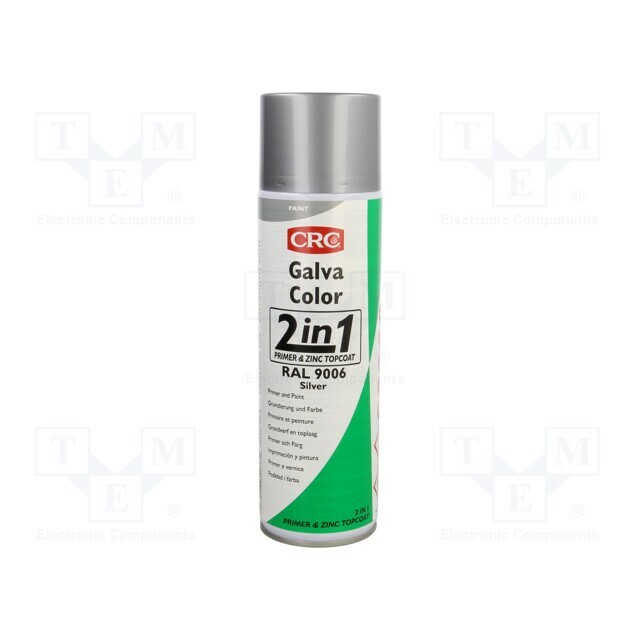 Paint; RAL 9006,silver; spray; GALVACOLOR