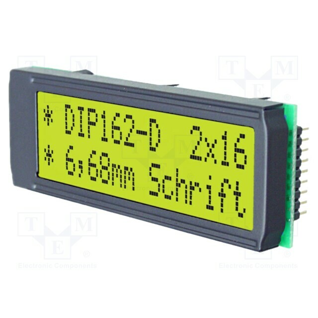 DISPLAY VISIONS Display: LCD; alphanumeric; STN