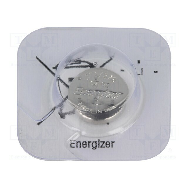 ENERGIZER Battery: silver; coin; 370,371