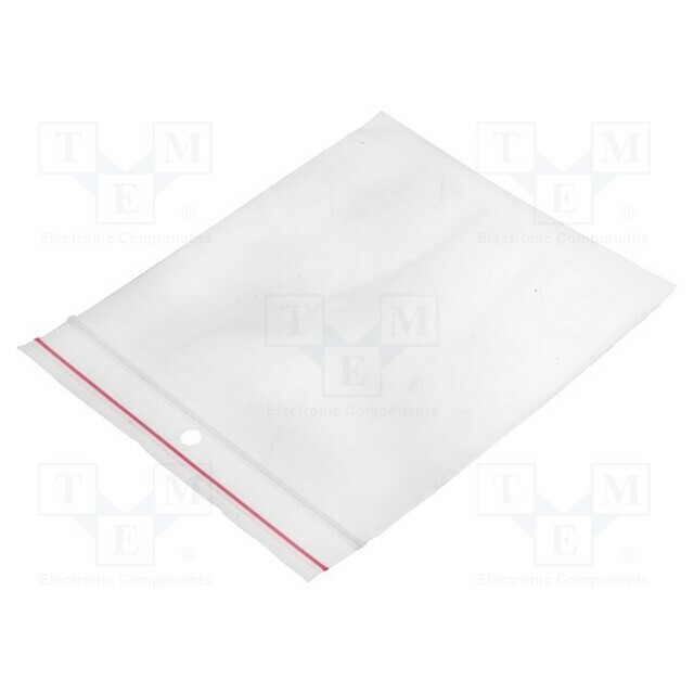 PLAST Self-seal bag; L: 100mm; Width: