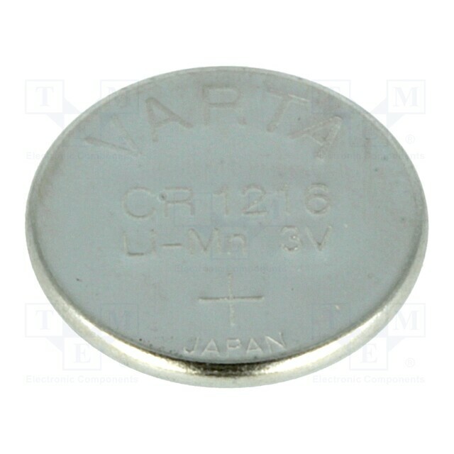 VARTA MICROBATTERY Battery: lithium; coin; CR1216