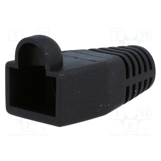Amphenol CONEC Plug cover; 6mm; black