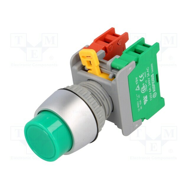 AUSPICIOUS Switch: push-button; 22mm; Stabl.pos: